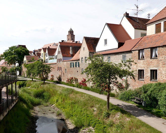 Donauwörth, Wörnitz, Innenstadt, Altstadt