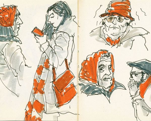 boesner Anette Leutloff Menschen im Urban Sketching - scharfer Blick, schneller Strich