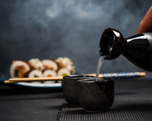 Kurs sake japanisch sushi